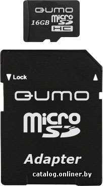 

Карта памяти QUMO microSDHC (Class 6) 8GB (QM8GMICSDHC6)