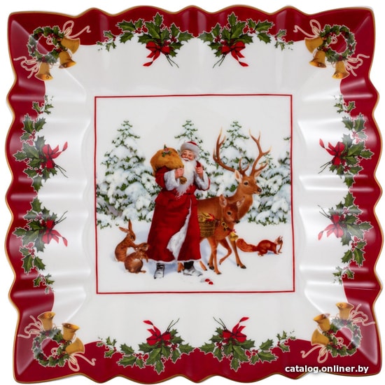 

Блюдо Villeroy & Boch Toys Fantasy Санта с лесными зверями 14-8332-3719