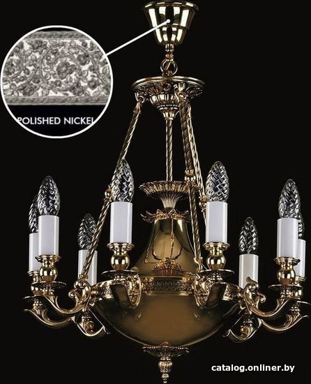 

Подвесная люстра ArtGlass Dafne Nickel