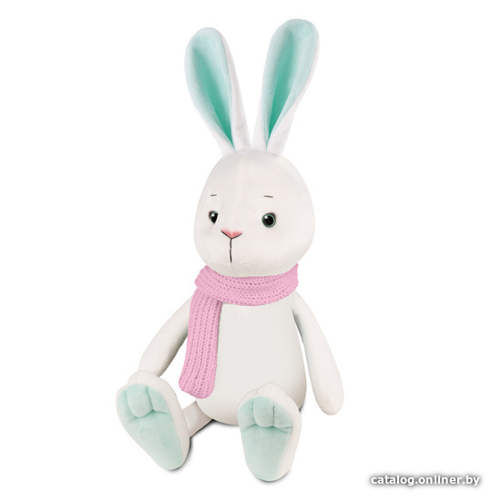 

Классическая игрушка Maxitoys Luxury Кролик Тони в шарфе MT-MRT02225-1-30