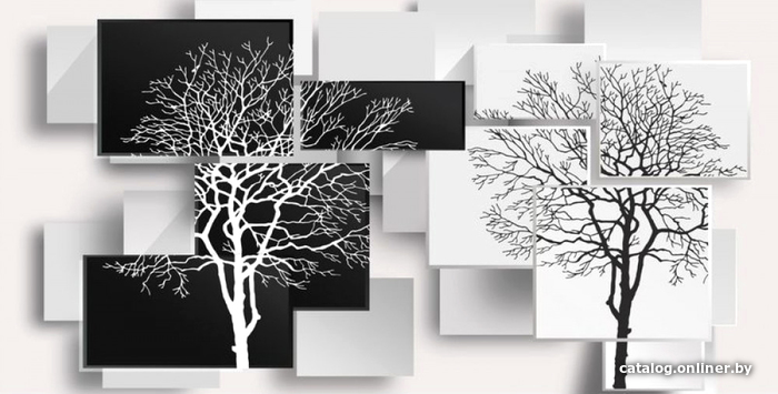 

Фотообои Citydecor Дерево 3D Инь-Янь с защитным покрытием 500x254