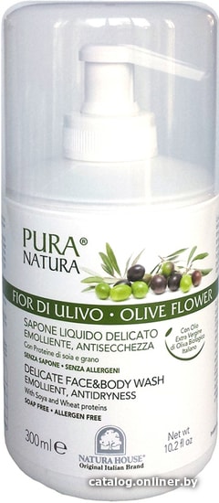 

Natura House Delicate Face&Body Wash Emmolient 300 мл