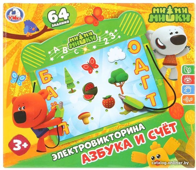 

Развивающая игра Умка МиМиМишки азбука и счет B1692115-R1