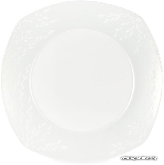 

Тарелка глубокая Domenik Willow White DM9730