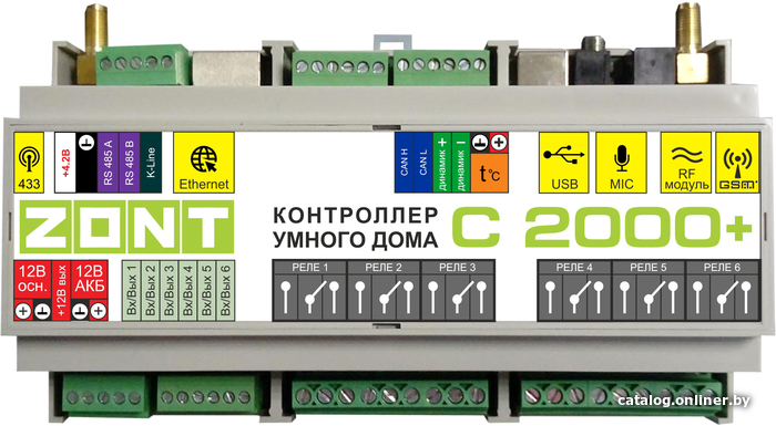 

Контроллер Zont C2000+