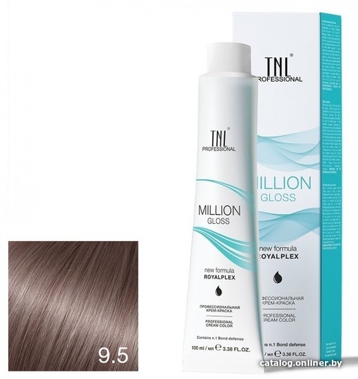 

Крем-краска для волос TNL Professional Million Gloss 9.5 100 мл