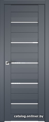 

Межкомнатная дверь ProfilDoors Модерн 48U 70x200 (антрацит/стекло белый триплекс)