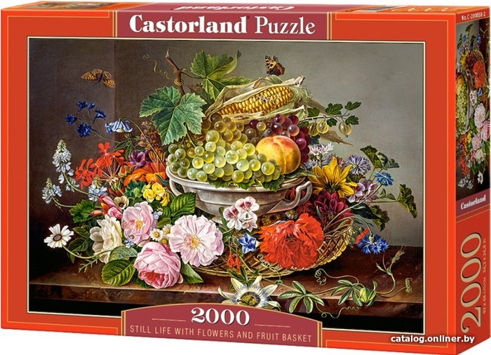 

Пазл Castorland Натюрморт с цветами C-200658