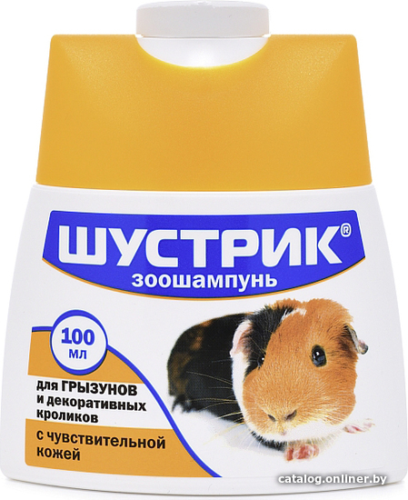

Шампунь Агроветзащита Шустрик для грызунов с чувствительной кожей (100 мл)