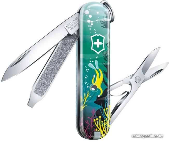 

Мультитул Victorinox Classic Limited Edition 2020 Deep Dive 0.6223.L2006