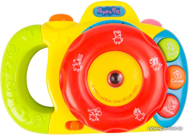 

Интерактивная игрушка Peppa Pig Музыкальный фотоаппарат с проектором 30966