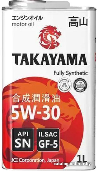 

Моторное масло Takayama 5W30 AP605042 1л