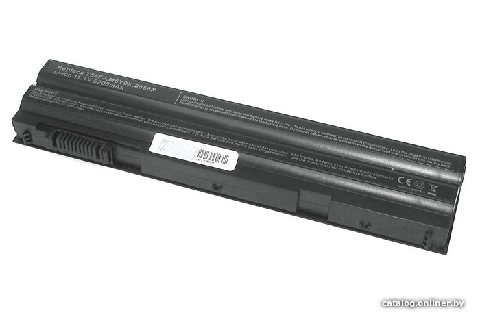 

Аккумуляторы для ноутбуков RageX Dell Latitude E6420 5200мАч T54FJ (4NW9), черный