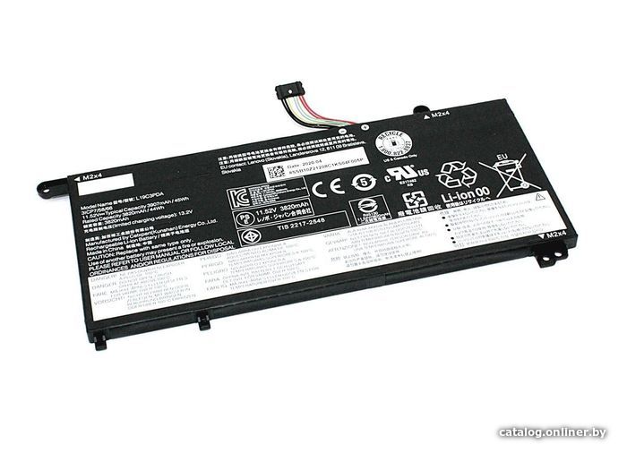 

Аккумуляторы для ноутбуков RageX Lenovo (L19C3PDA) 11.52В, 3820мАч
