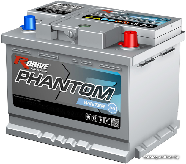 

Автомобильный аккумулятор RDrive PHANTOM Winter SMF EUW-050046LB1 (50 А·ч)