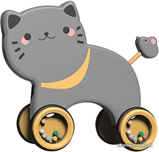 

Развивающая игрушка Наша Игрушка Котик на веревочке Y24032151