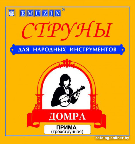 

Струны для домры Emuzin Прима ДП