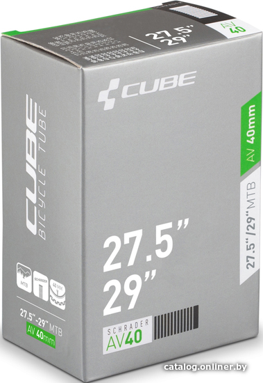 

Велокамера Cube 27.5"/29" MTB AGV 40 mm 13543