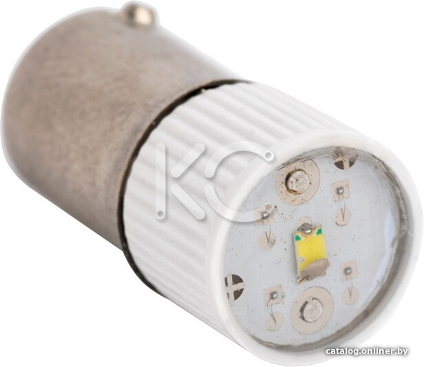 

Лампа сигнальная КС BA9s AC/DC 24В 77404 (сменная желтая матрица)