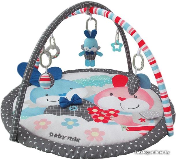 

Развивающий коврик Baby Mix Кролики 45017