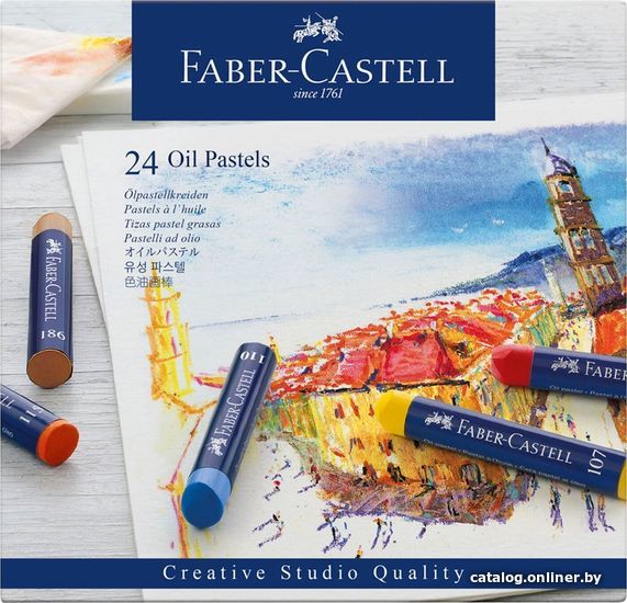 

Набор масляной пастели Faber Castell 127024 (24 цв.)