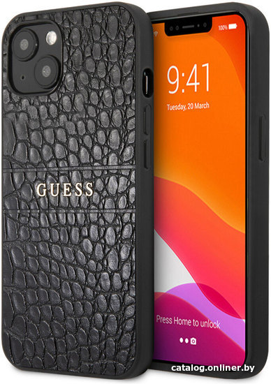 

Чехол для телефона CG Mobile Guess для iPhone 13 mini GUHCP13SPCRBBK