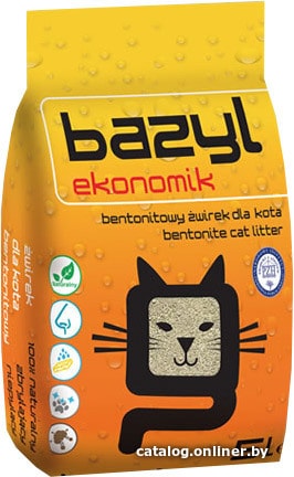 

Наполнитель для туалета Bazyl Ekonomik 5 л