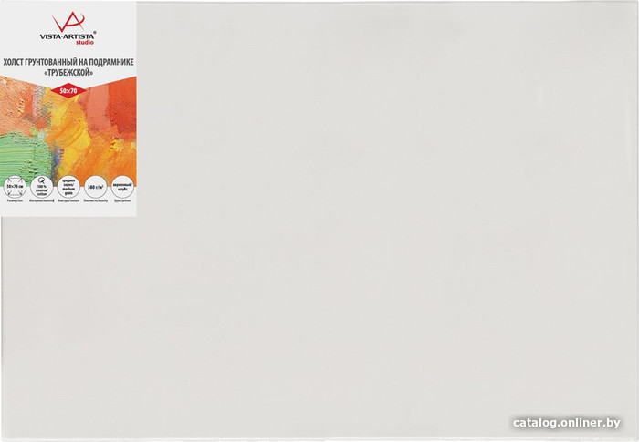 

Холст для рисования Vista-Artista ACMG-5070 хлопок 50х70 см Трубежской