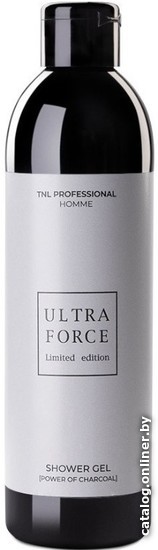 

TNL Professional Гель для душа Ultra Force мужской с черным углем 1 л
