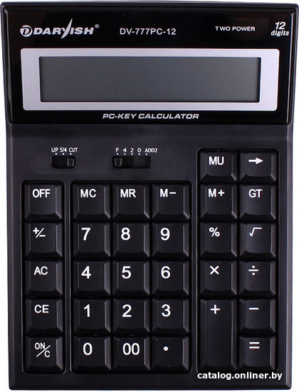 

Бухгалтерский калькулятор Darvish DV-777PC-12