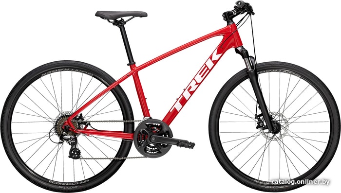 

Велосипед Trek Dual Sport 1 XL 2021 (красный)