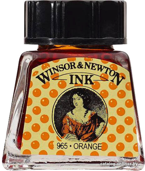 

Тушь художественная Winsor & Newton 1005449 (14 мл, оранжевый)