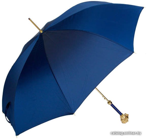 

Зонт-трость Pasotti Leone Gold Oxford Blu