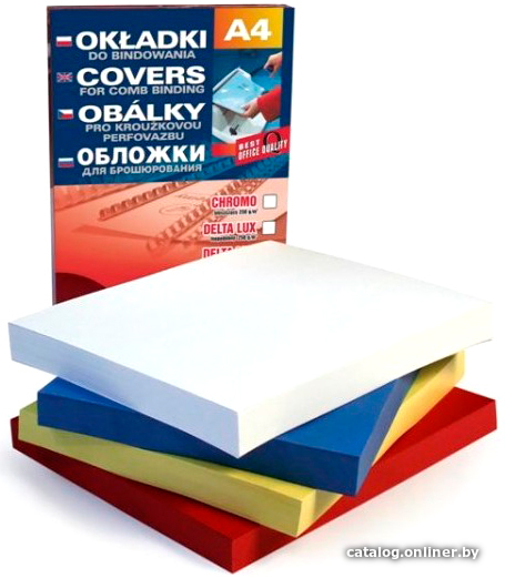 

Картонная обложка для переплета Argo S.A. Delta skoro 250 A3 (синий)