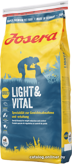 

Сухой корм для собак Josera Light & Vital 900 г