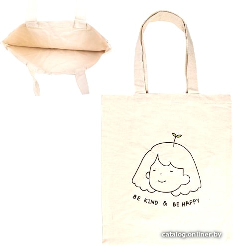 

Женская сумка MonAmi HY-FBD190 №1 (be kind and be happy, бежевый)