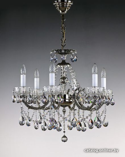 

Подвесная люстра ArtGlass Cr 0006/06/30 Nickel Antique Ce