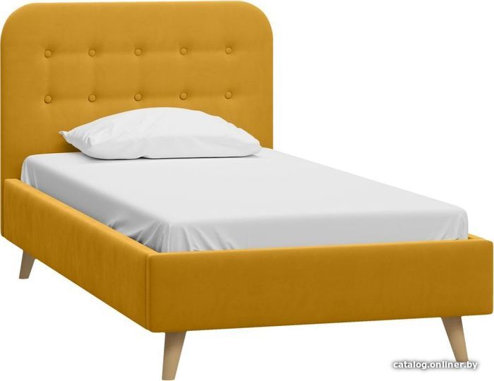 

Кровать Divan Динс 120x200 (velvet yellow)