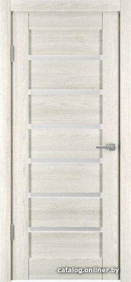 

Межкомнатная дверь IstokDoors Горизонталь-9 ДЧ 70x200 (дуб снежный/светлое стекло)