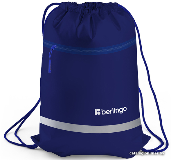

Мешок для обуви Berlingo Basic blue MS230103