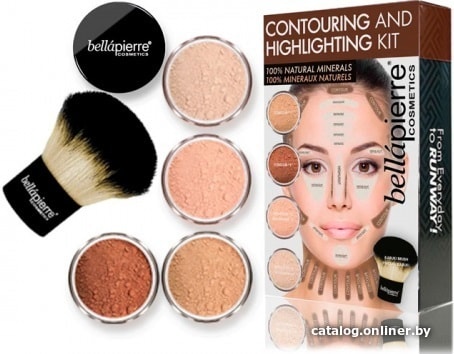 

Скульптор Bellapierre Contouring and Highlighting Kit Universal