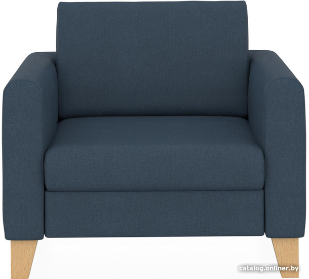 

Интерьерное кресло Euroforma Берген BERK Kardif/Woolen 26 (синий)