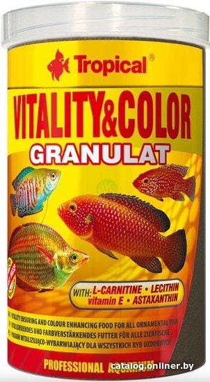 

Сухой корм Tropical Vitality & Color Granulat 250 мл