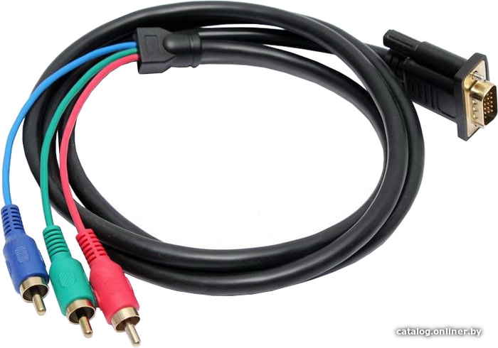 

Кабель USBTOP VGA - RCA x3