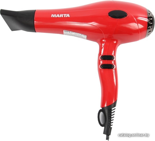 

Фен Marta MT-1491 (красный коралл)