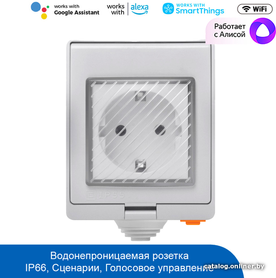 

Умная розетка Sonoff S55