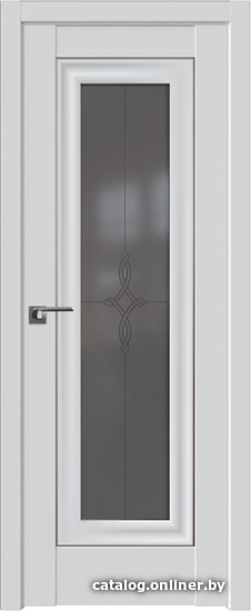 

Межкомнатная дверь ProfilDoors 24U 70x200 (аляска/узор графит/серебро)