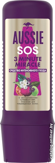 

Маска Aussie 3 Minute Miracle SOS 225 мл