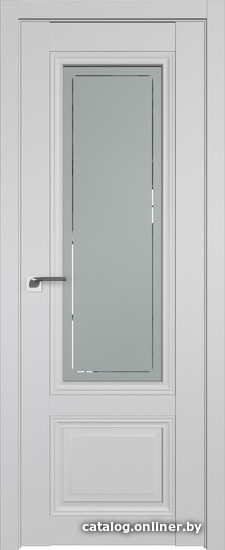 

Межкомнатная дверь ProfilDoors 2.103U 70x200 (манхэттен, стекло гравировка 4)