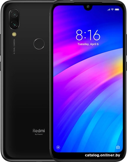 

Смартфон Xiaomi Redmi 7 3GB/32GB международная версия (черный)